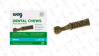 Freshen Your Pupper's Breath With 60 Dental Treats for Just $15